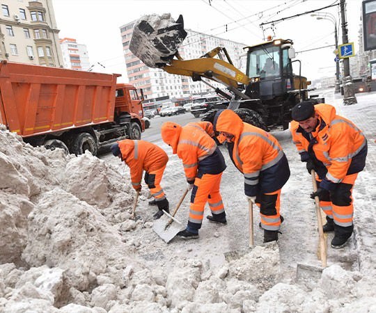 Уборка снега в Минеральных Водах и  Ставропольском крае