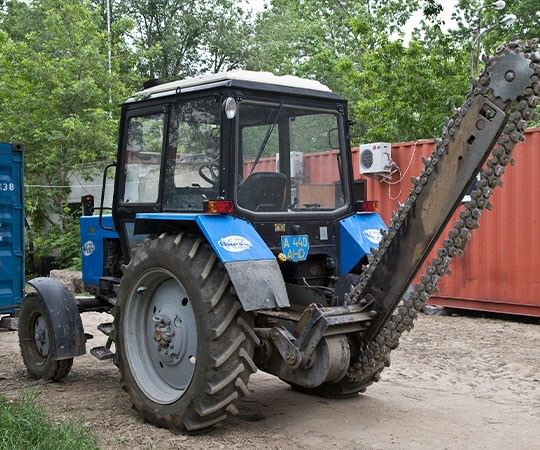 Траншеекопатель в аренду в Минеральных Водах и  Ставропольском крае